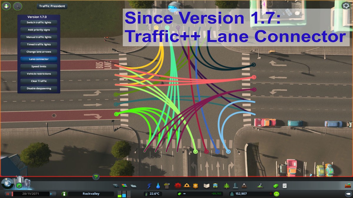 cities traffic manager mod